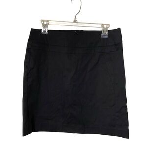 Ann Taylor Black Mini Pencil Skirt for Work
